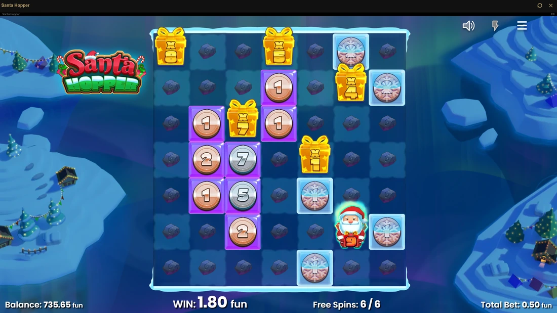 Santa Hopper Free Spins